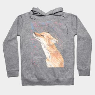 Fox in the Rain Hoodie